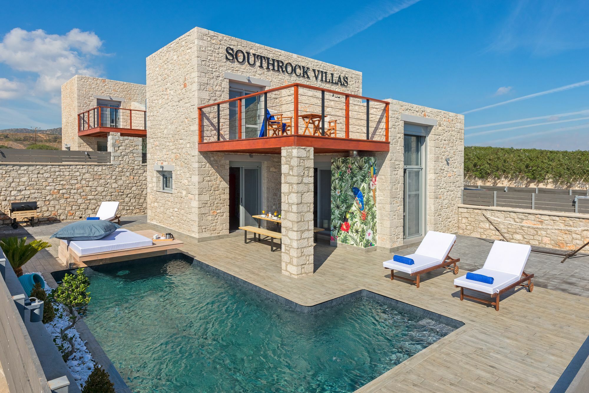Southrock Villas Lakhaniá Exterior foto